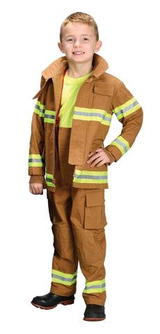 Fire Fighter Child Tan Sm 4-6