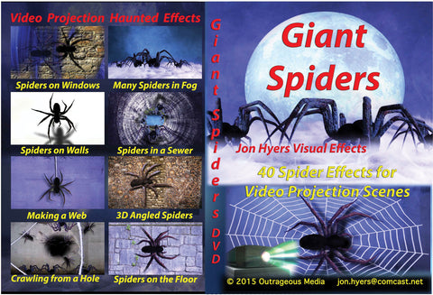 Usb Giant Spiders Digt Decor