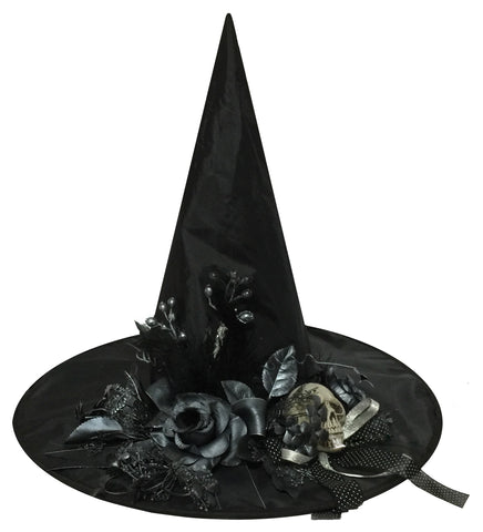 Witch Hat W-bone Skull