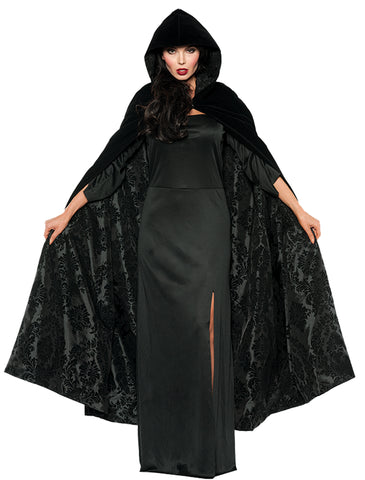 Cape Velvet Satin Black Ad