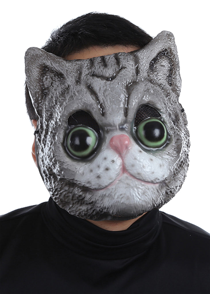 Cat Plastic Face Mask