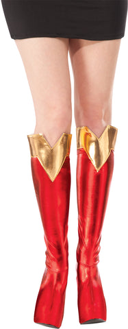 Supergirl Adult Boot Tops