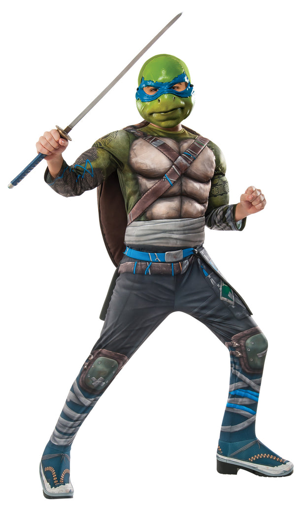 Tmnt2 Dlx Leonardo Child Med