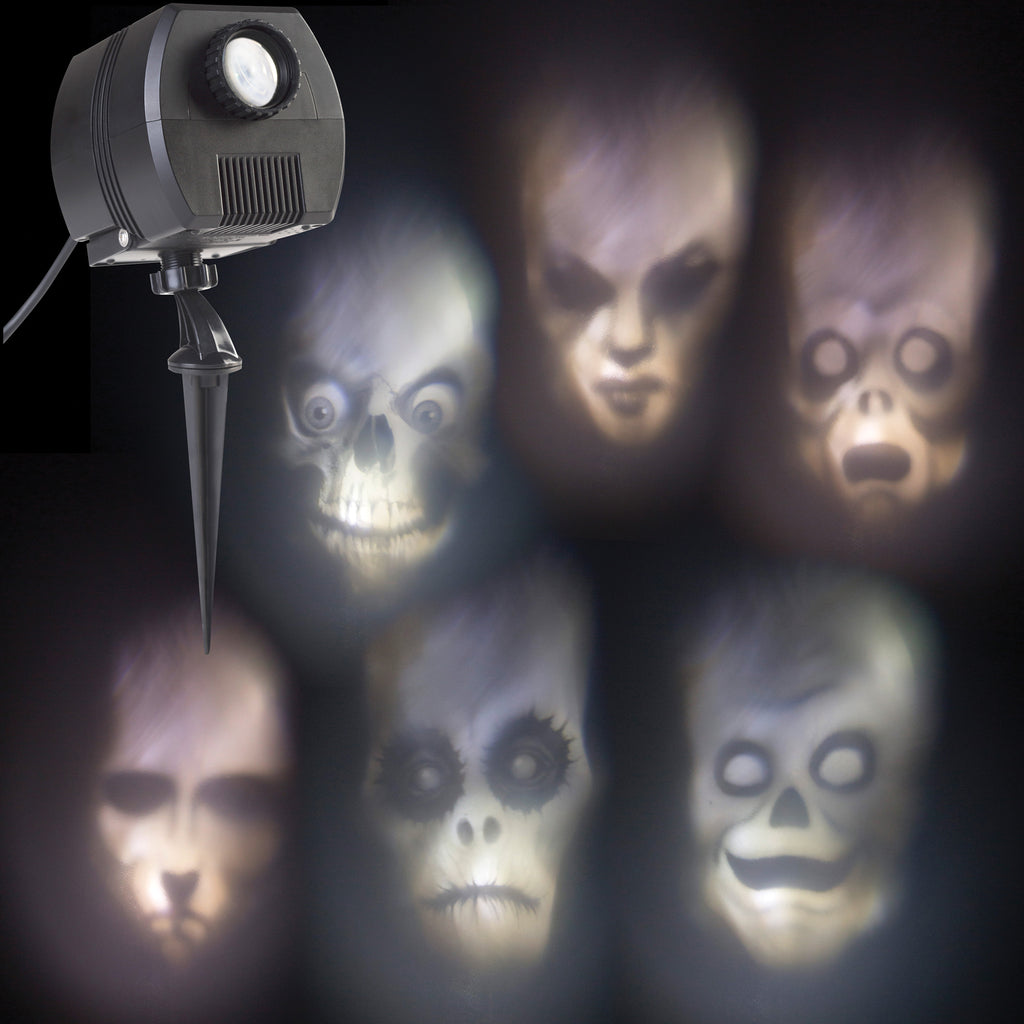 Lightshow Faces Projector Wt