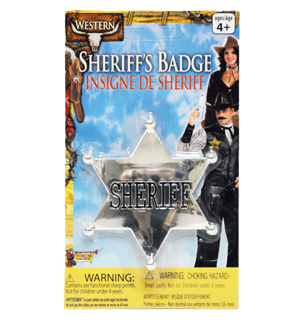 Sheriff Badge Silver