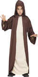 Hooded Robe Brown Ch Os