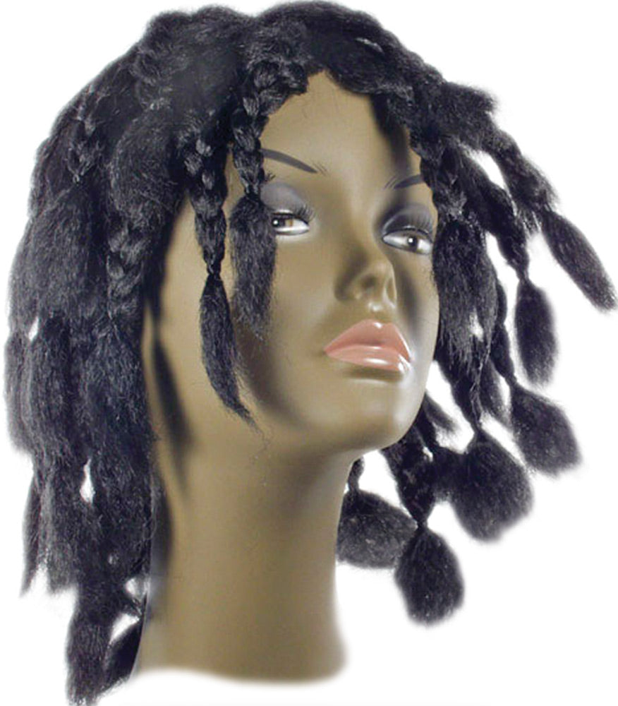 Short Dreadlock Black