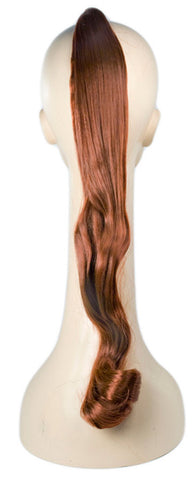 Ponytail Wavy Lt Brown