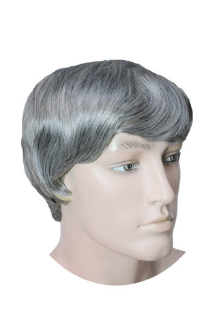 St Man Wig Dk Brown Grey 51