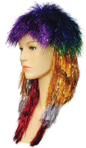 Punk Long Tinsel Rainbow