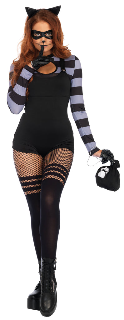 Cat Burglar Adult  4 Pc Medium