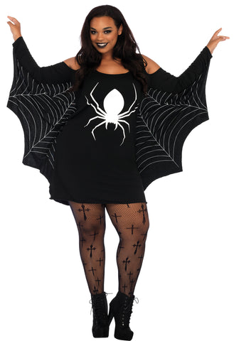 Jersey Spiderweb Dress Xxl