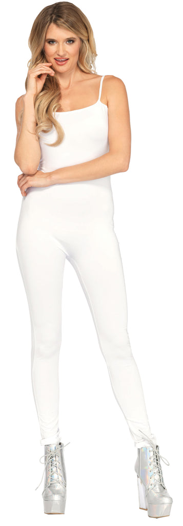 Basic Unitard Adult White Med