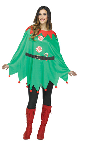 Elf Poncho Adult