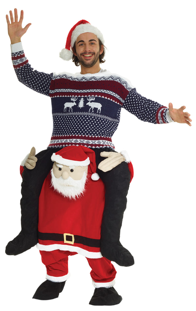 Santa Piggyback Adult