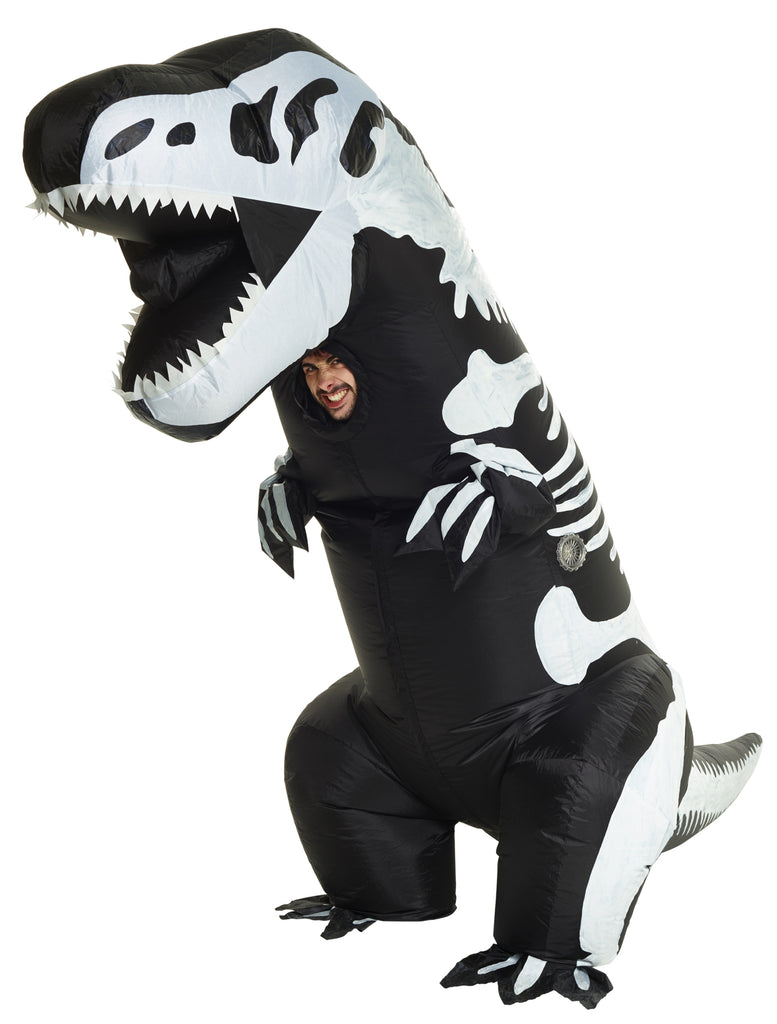 Skeleton T-rex Inflatable Adul