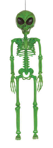 Skeleton Alien Green