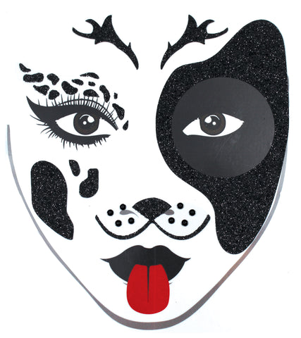 Face Decal Dalmation