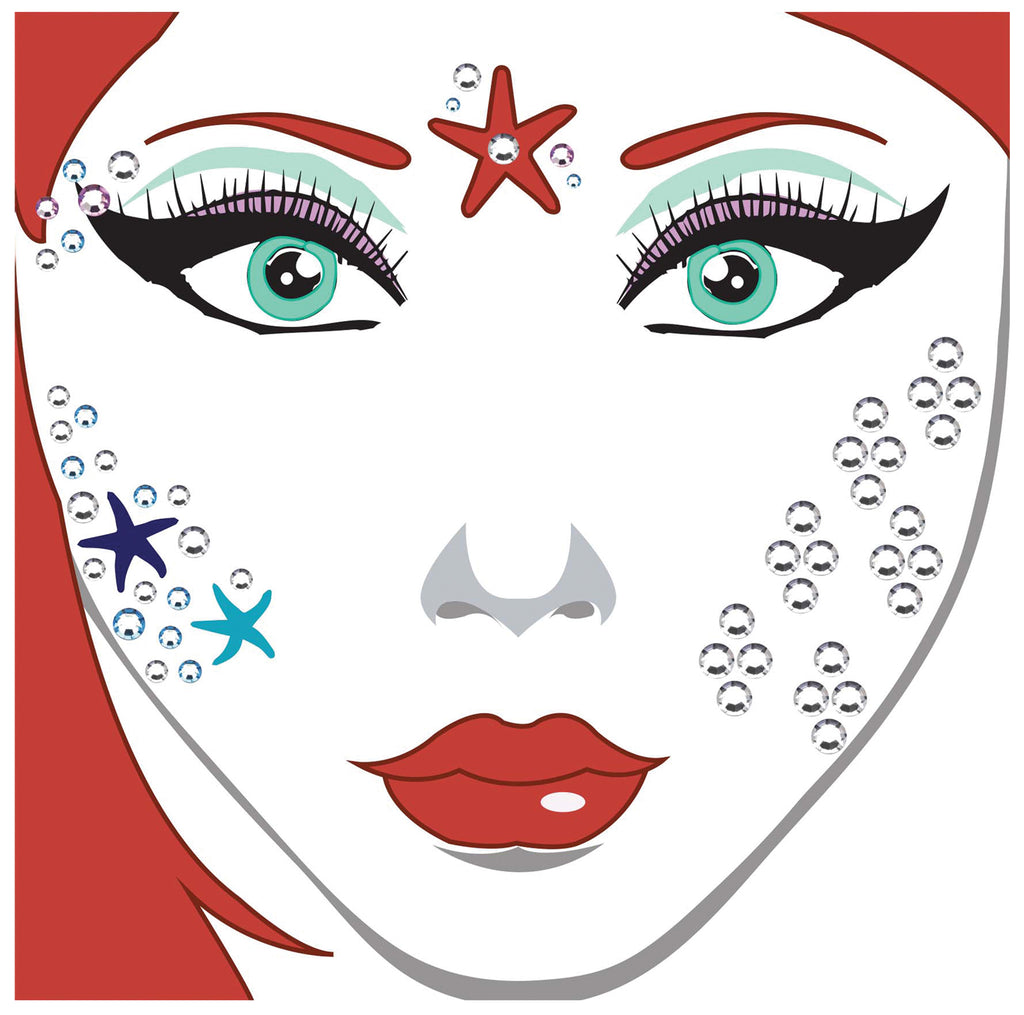 Face Decal Mermaid