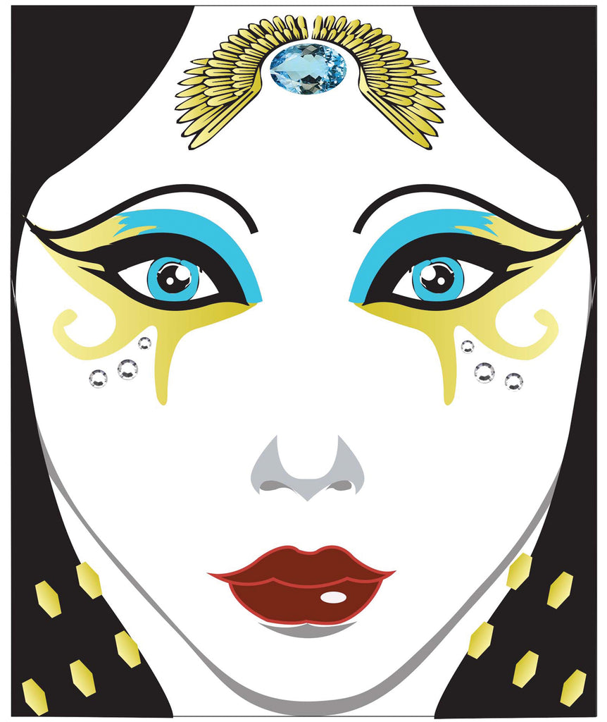 Face Decal Egyptian