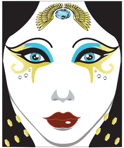 Face Decal Egyptian