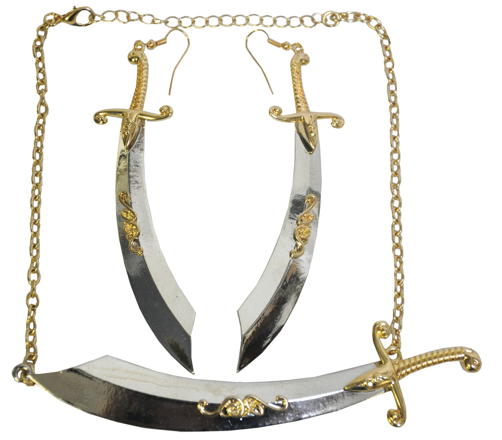 Pirate Sword Jewelry Set