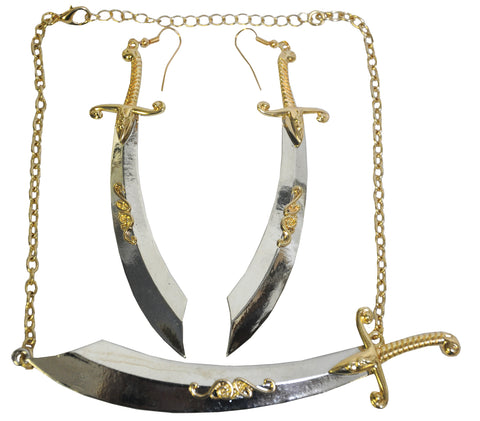 Pirate Sword Jewelry Set