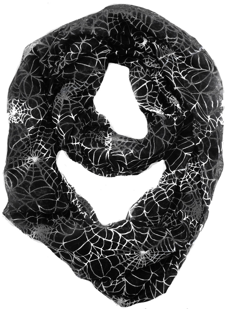 Scarf Infinity Spider Web