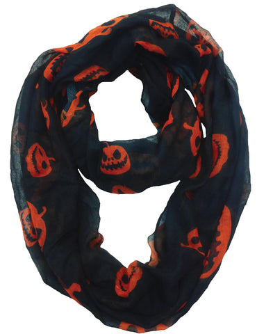 Scarf Infinity Pumpkin