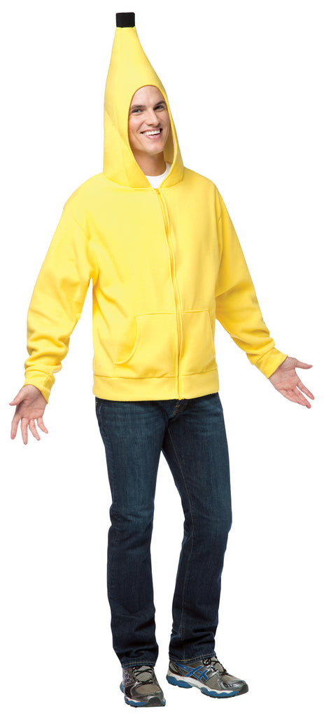 Hoodie Banana Adult Medium