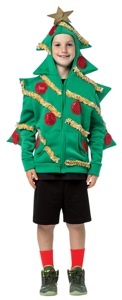 Hoodie Christmas Tree Teen