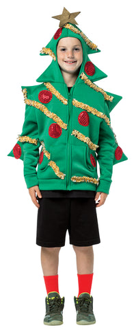 Hoodie Christmas Tree Ch Sm