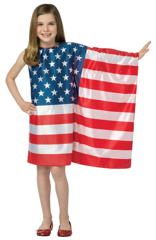 Usa Flag Dress 7-10