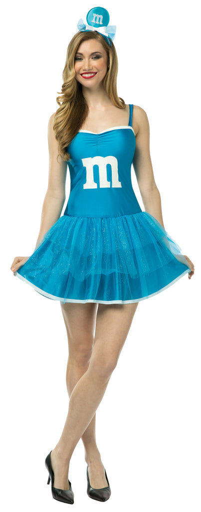 M&m Party Dress Blue