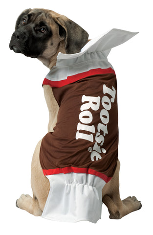 Tootsie Roll Dog Costume Xx-lg