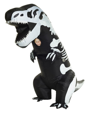 Skeleton T-rex Inflatable Chld