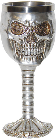 Skull Goblet 7 In