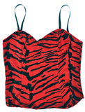 Camisole Red Zebra