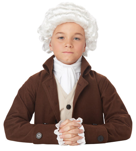 Colonial Man Wig Child