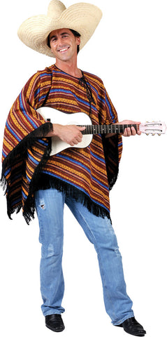 Poncho Diego Man One Size