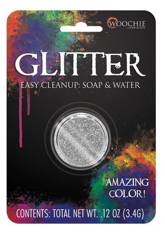 Glitter Silver 0.1 Oz Carded