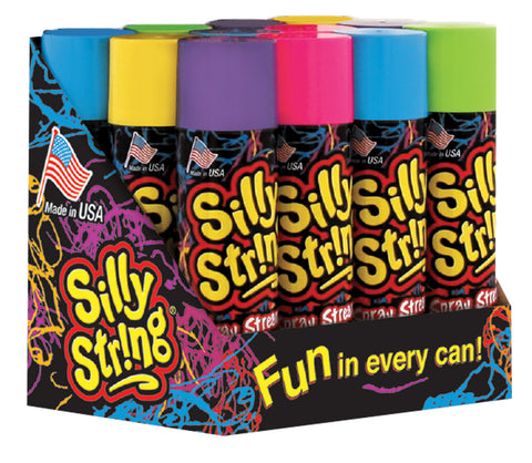 Silly String 3oz Assortd Color