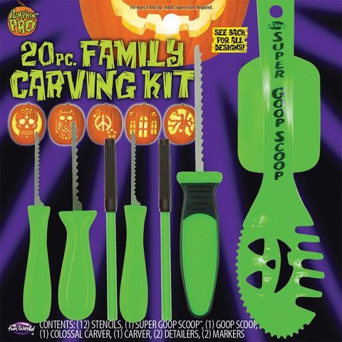 Pumpkin Carving Set 20 Pc