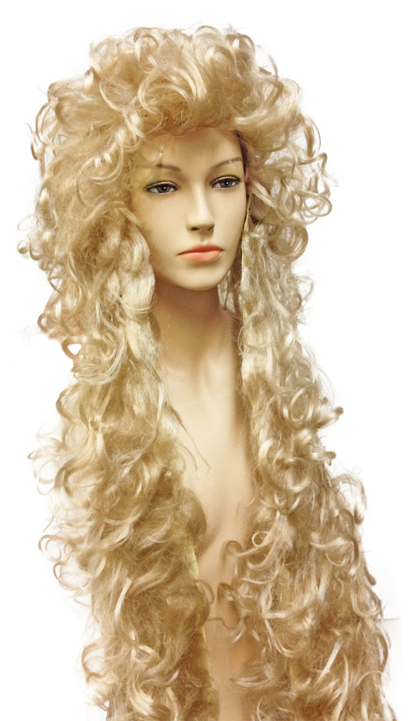 Godiva-rapunzel 6 Ft Blond Wig