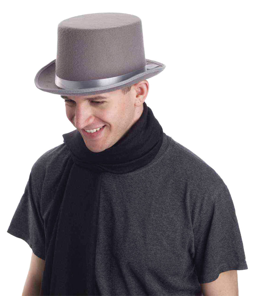 Top Hat Grey Adult