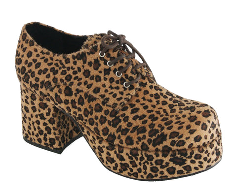 Leopard Platform Mens Size 10