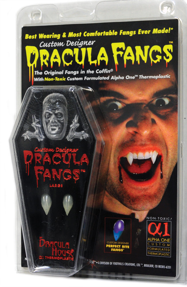 Dracula Fangs X-lg Clam Shell