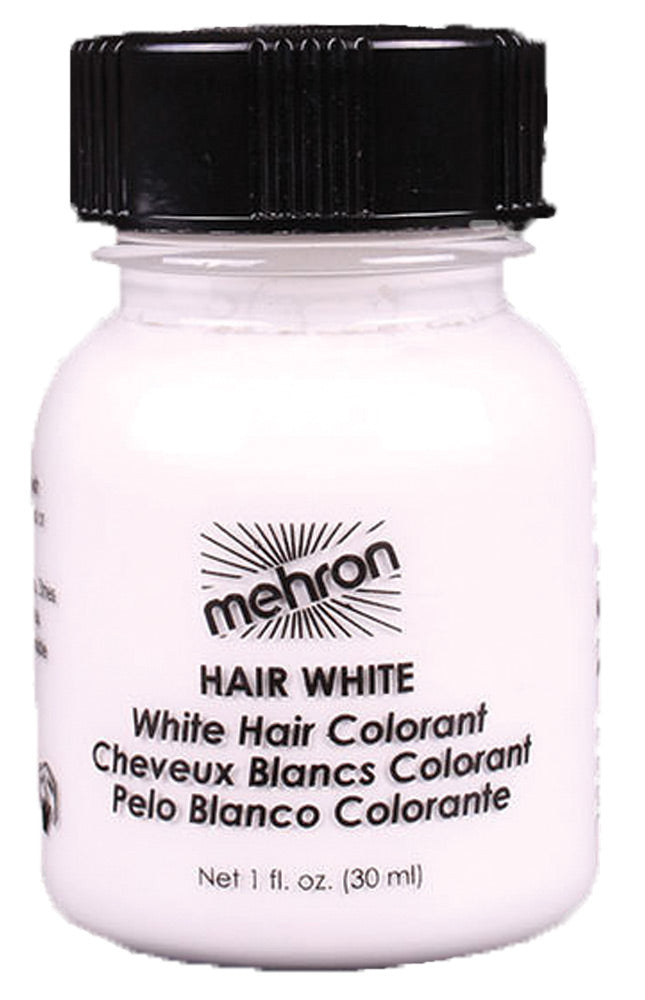 Hair White 1 Oz Plstc Botl